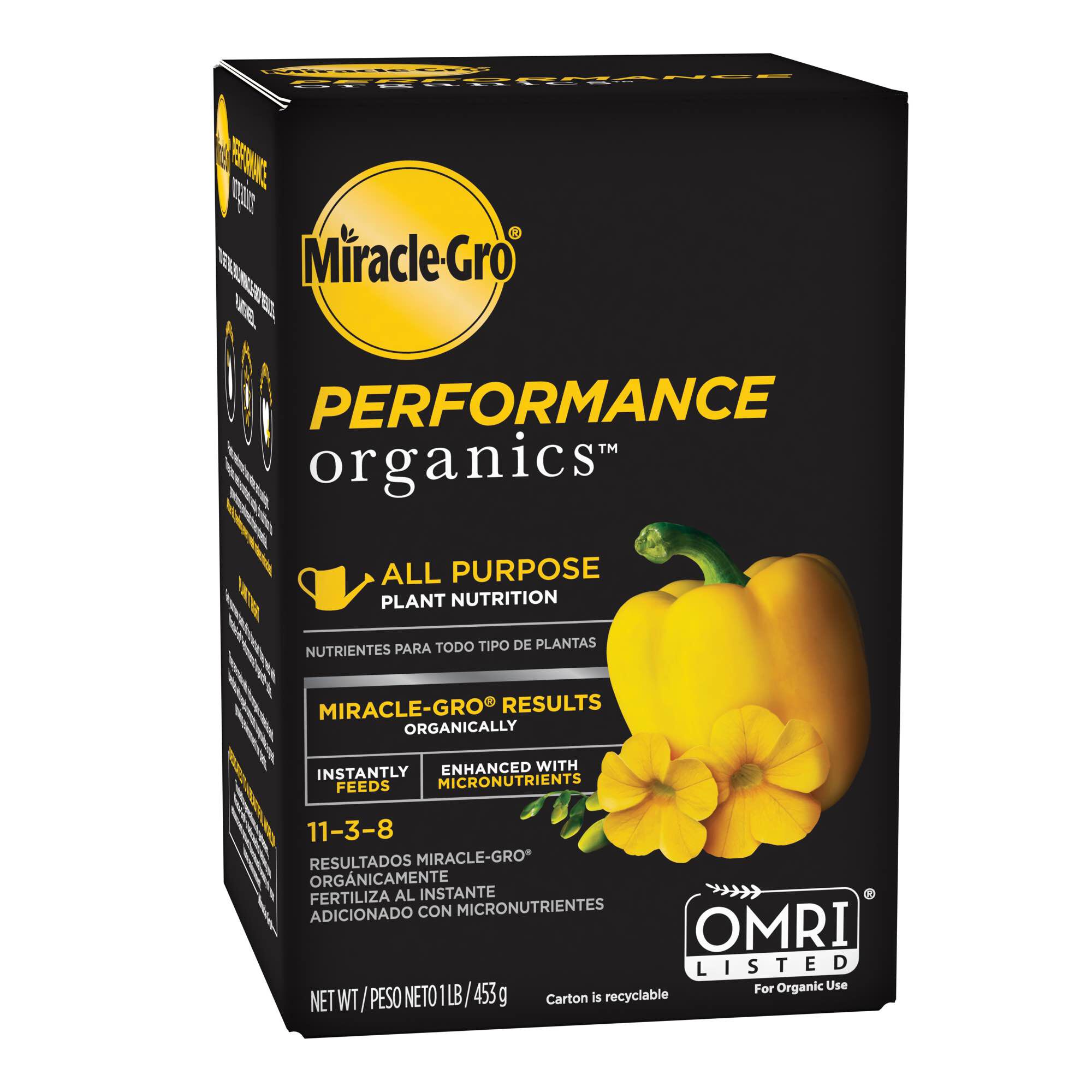 Image of Miracle-Gro Performance Organics Vegetable Garden Fertilizer