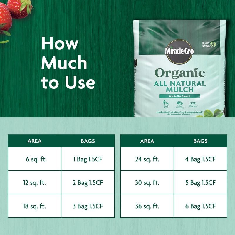 Miracle-Gro Organic™ All Natural Mulch image number null