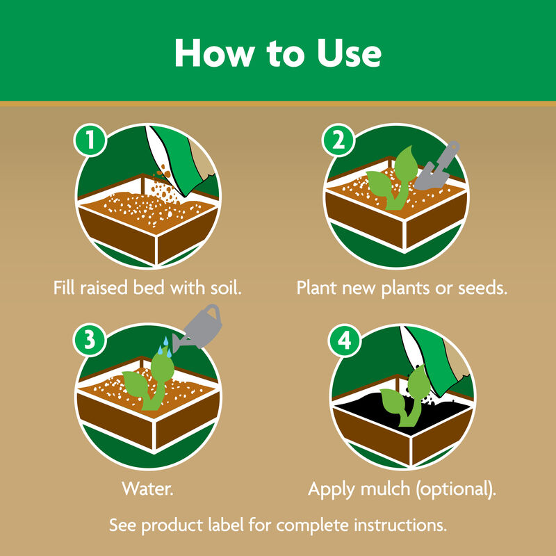 Miracle-Gro Organic™ Raised Bed Soil image number null