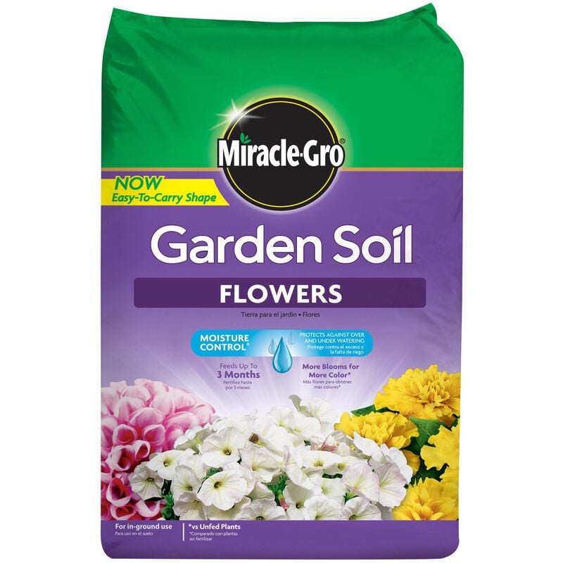 Miracle Gro Garden Soil Flowers image number null