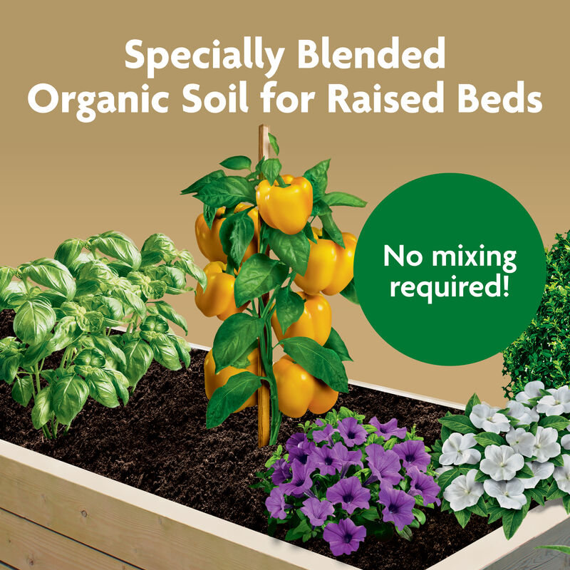 Miracle-Gro Organic™ Raised Bed Soil image number null