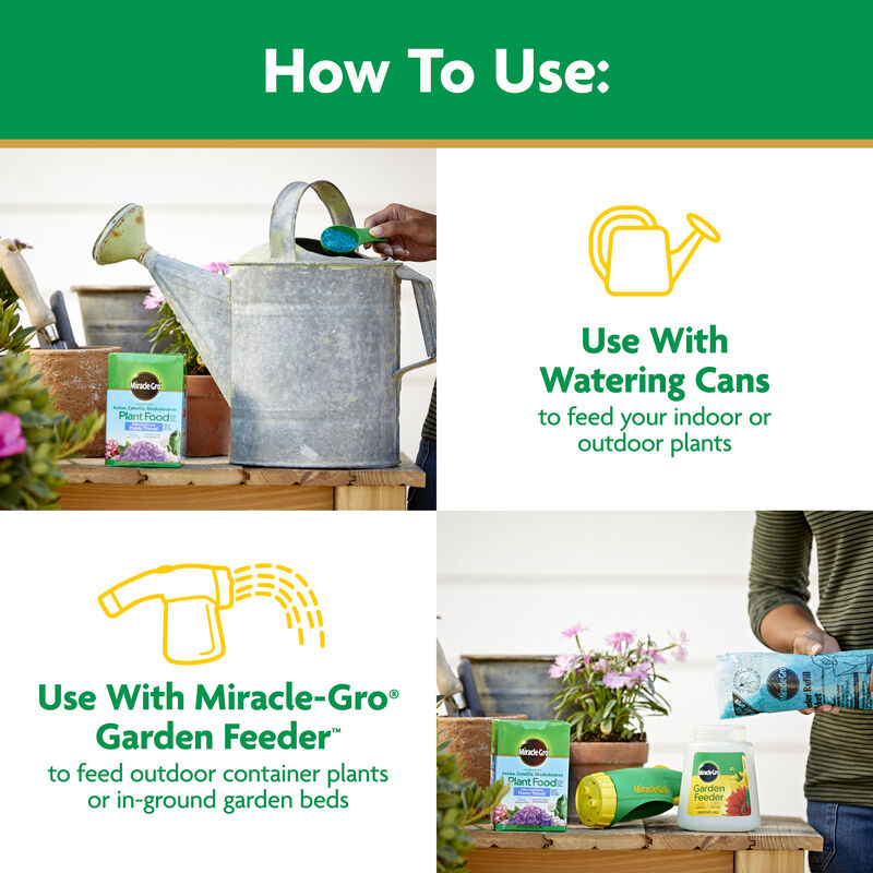 Miracle-Gro® Water Soluble Azalea, Camellia, Rhododendron Plant Food image number null