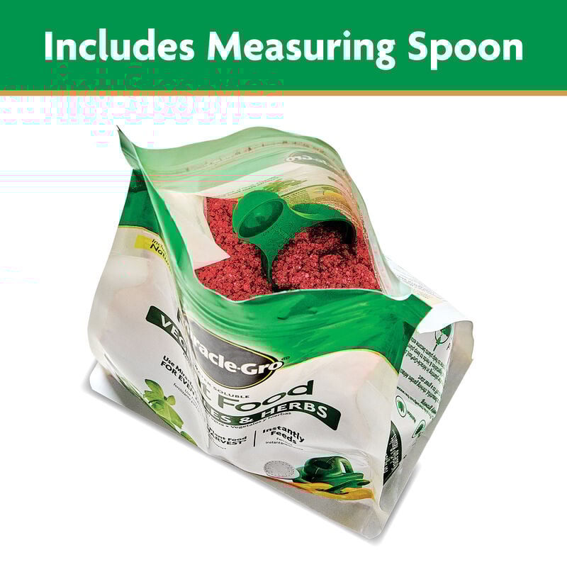 Miracle-Gro® Water Soluble Plant Food Vegetables and Herbs image number null