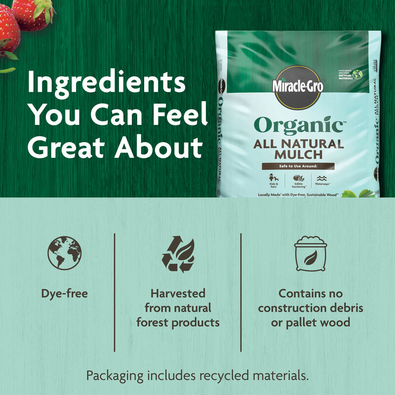 Miracle-Gro Organic™ All Natural Mulch image number null