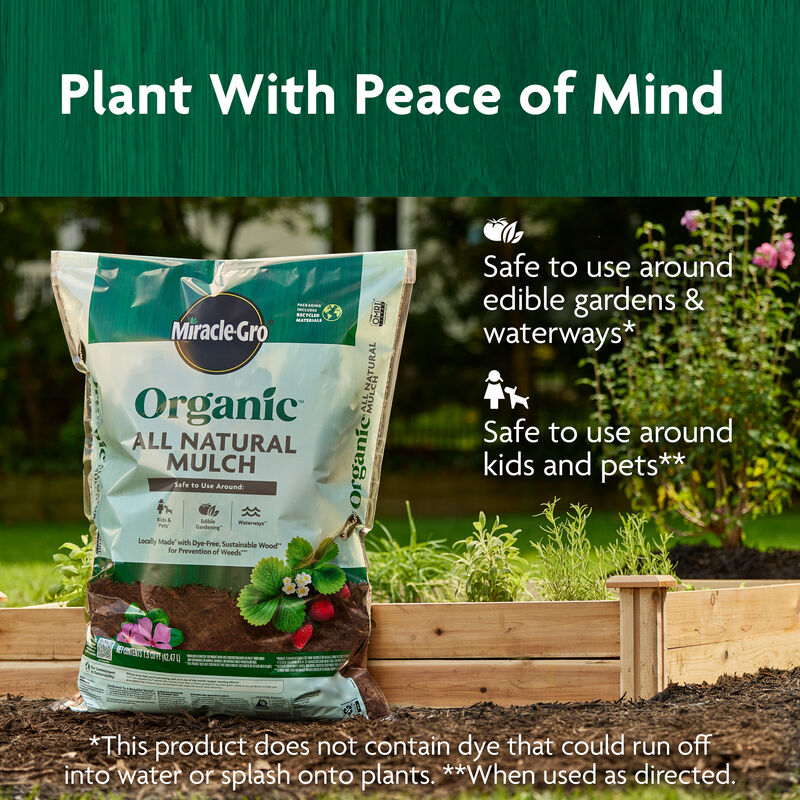 Miracle-Gro Organic™ All Natural Mulch image number null