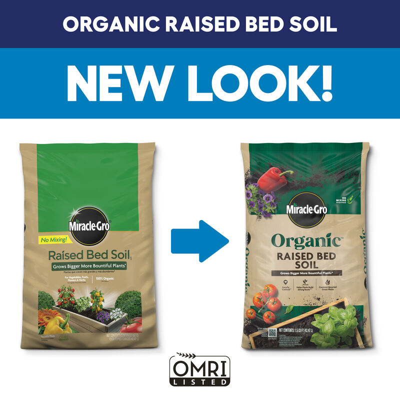 Miracle-Gro Organic™ Raised Bed Soil image number null