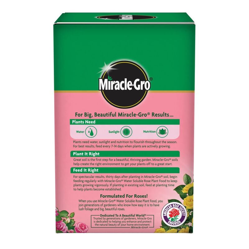 Miracle-Gro® Water Soluble Rose Plant Food image number null