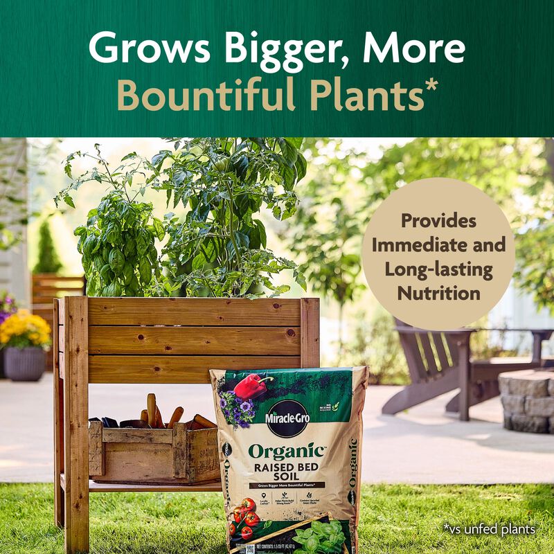 Miracle-Gro Organic™ Raised Bed Soil image number null