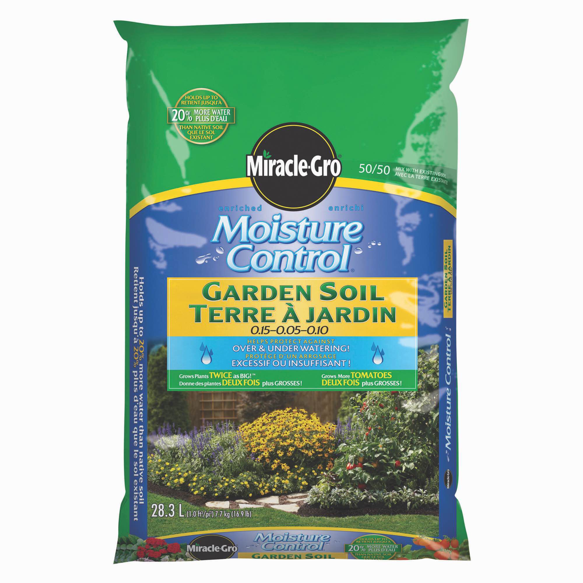 Miracle gro deals moisture control