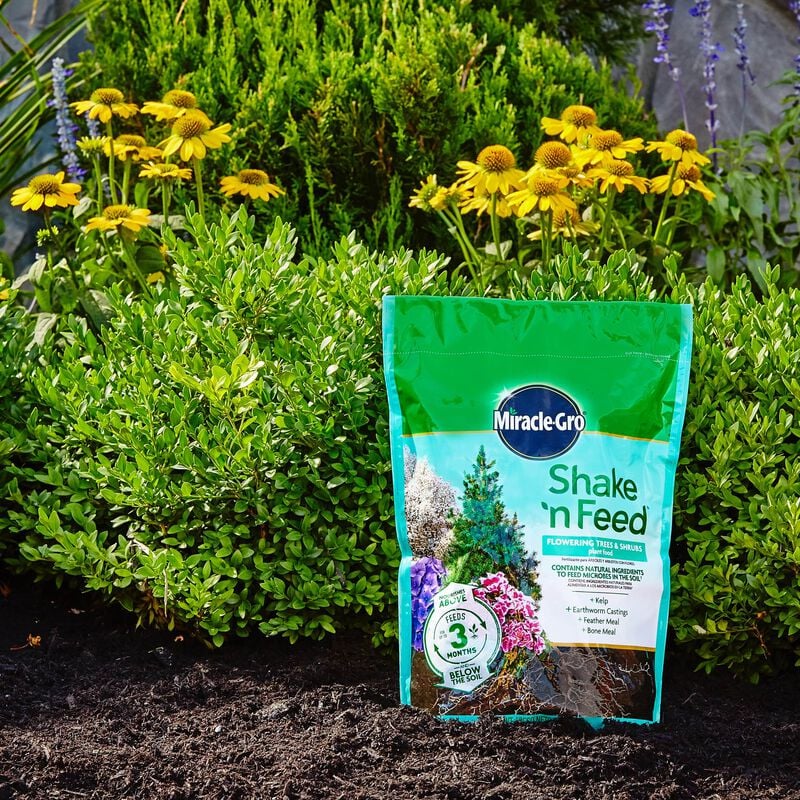 Miracle-Gro® Shake 'N Feed Flowering Trees and Shrubs Plant Food image number null