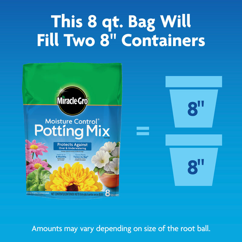  Miracle-Gro Moisture Control Potting Mix - Soil for