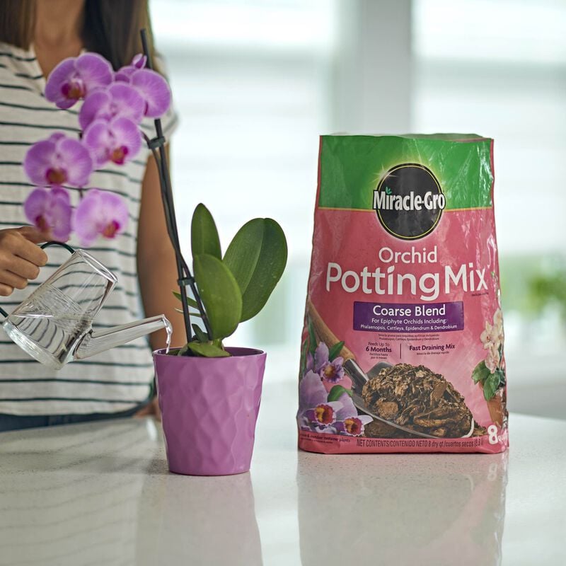 Miracle-Gro® Orchid Bundle Pack, Includes Potting Mix and Plant Food image number null