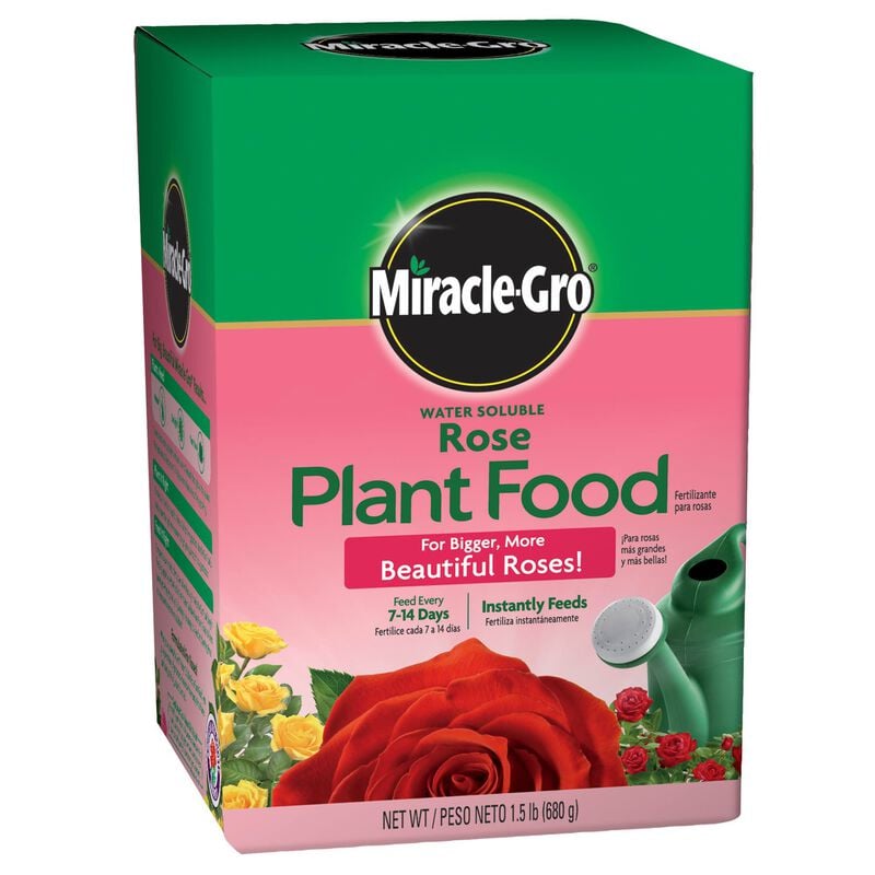 Miracle-Gro® Water Soluble Rose Plant Food image number null