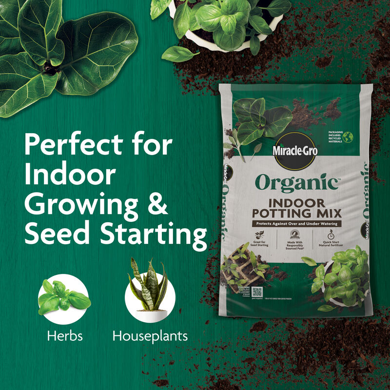 Miracle-Gro Organic™ Indoor Potting Mix image number null