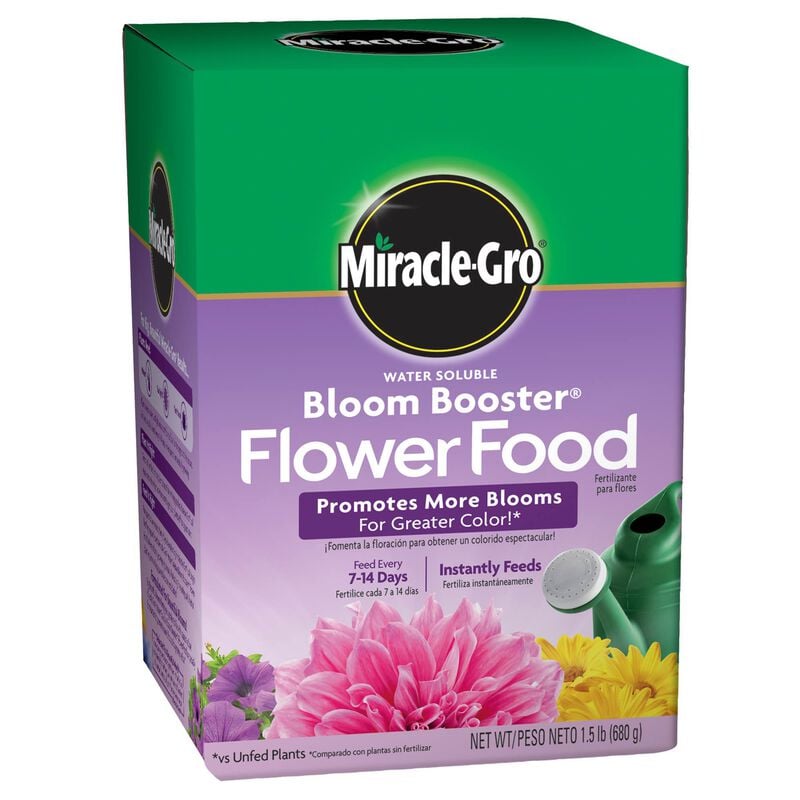 Miracle-Gro® Water Soluble Bloom Booster Flower Food image number null