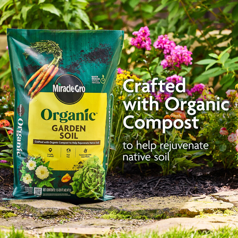 Miracle-Gro Organic™ Garden Soil image number null