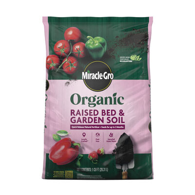 Miracle-Gro® Organic Raised Bed & Garden Soil
