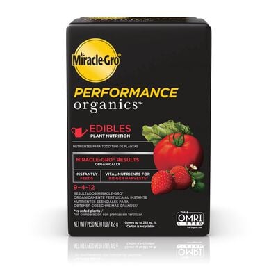 Miracle-Gro® Performance Organics Edibles Plant Nutrition