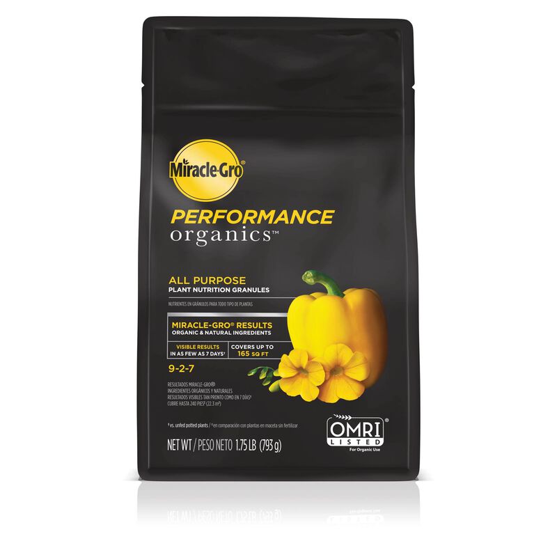 Miracle-Gro® Performance Organics All Purpose Plant Nutrition Granules image number null