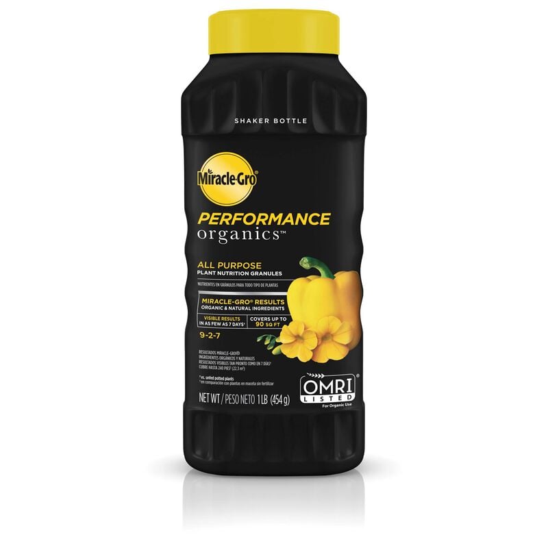 Miracle-Gro® Performance Organics All Purpose Plant Nutrition Granules image number null