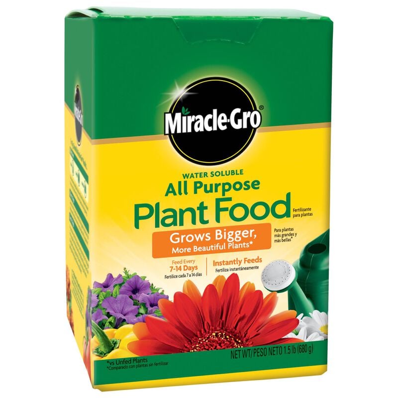Miracle-Gro® Water Soluble All Purpose Plant Food and Garden Feeder Bundle image number null