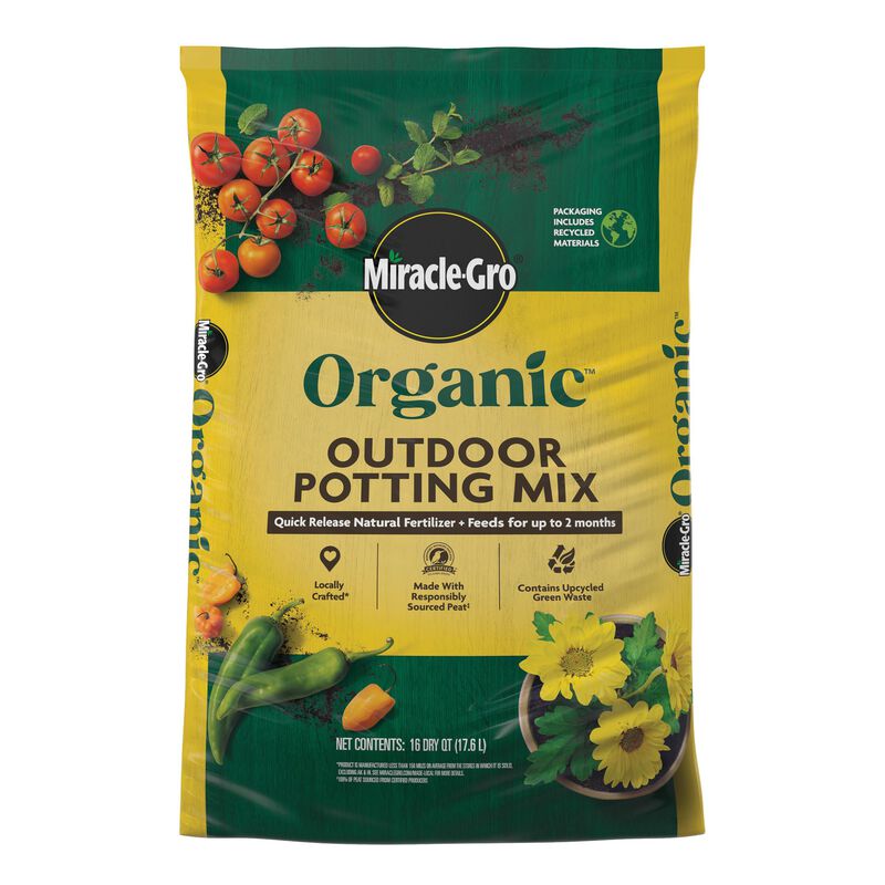 Miracle-Gro Organic™ Outdoor Potting Mix image number null