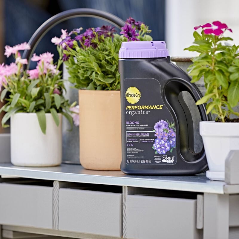 Miracle-Gro® Performance Organics Blooms Plant Nutrition Granules image number null