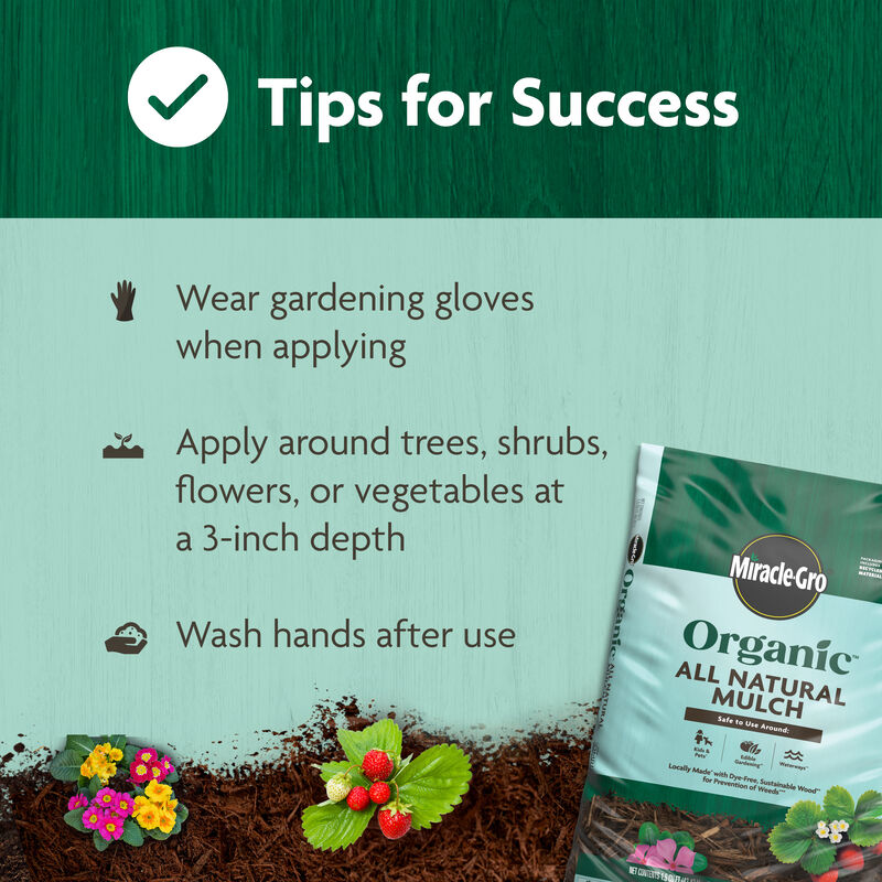 Miracle-Gro Organic™ All Natural Mulch image number null
