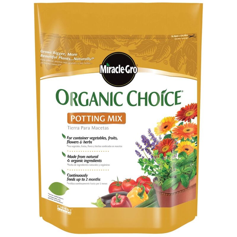 Miracle-Gro® Organic Choice Potting Mix image number null