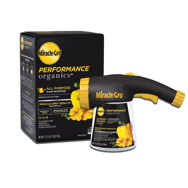 Miracle-Gro® Performance Organics All Purpose Plant Nutrition and Garden Feeder Bundle image number null