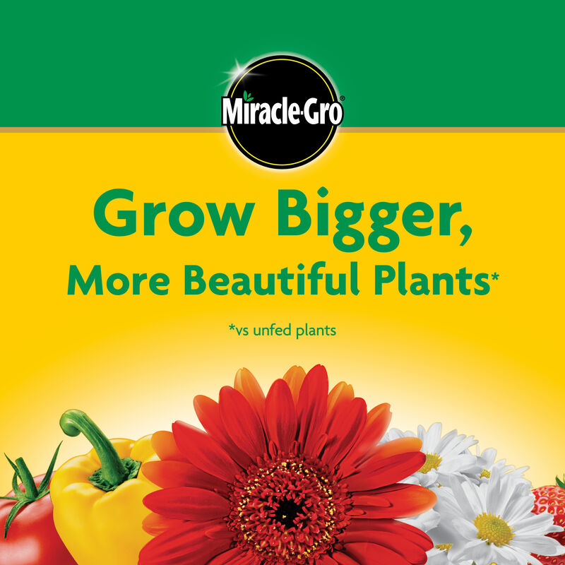 Miracle-Gro® Moisture Control Potting Mix and Miracle-Gro® Water Soluble All Purpose Plant Food image number null