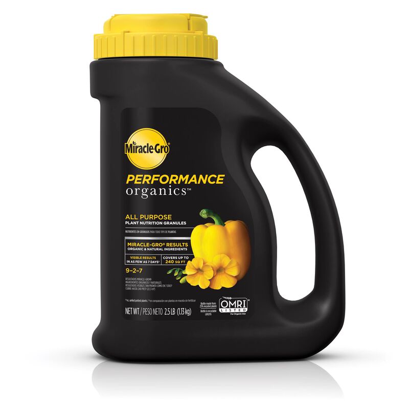 Miracle-Gro® Performance Organics All Purpose Plant Nutrition Granules image number null