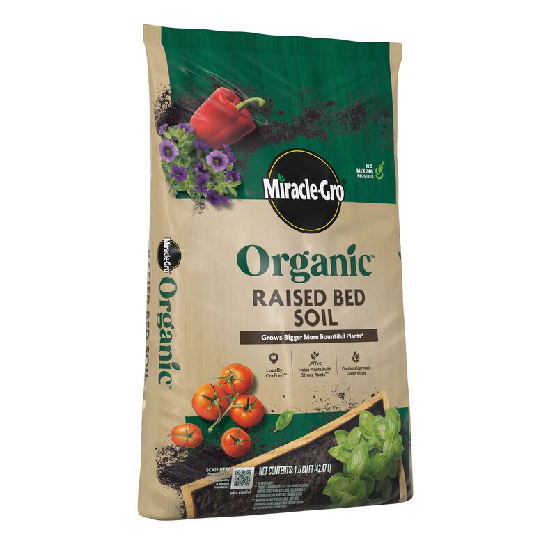Miracle-Gro Organic™ Raised Bed Soil image number null