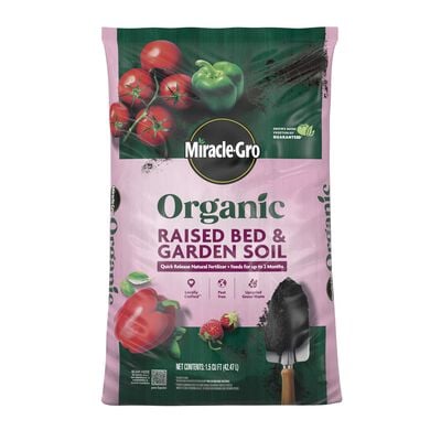Miracle-Gro® Organic Raised Bed & Garden Soil