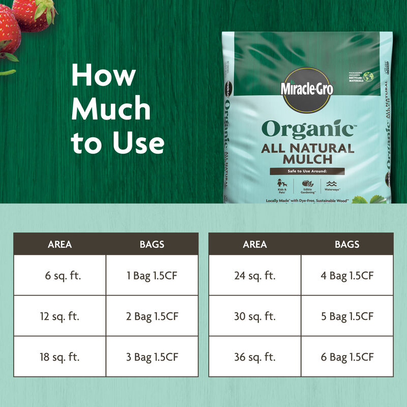 Miracle-Gro Organic™ All Natural Mulch image number null