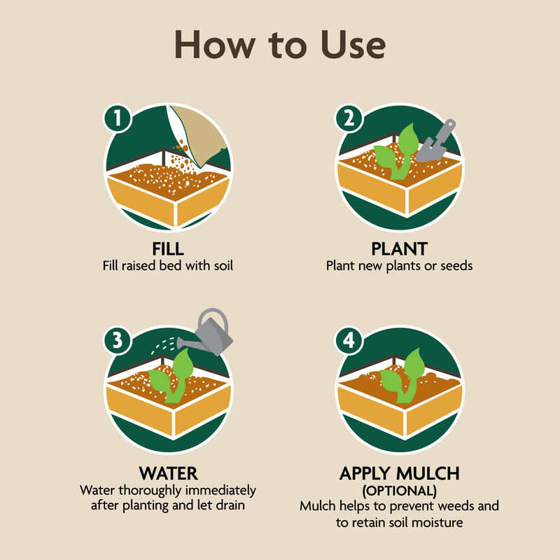 Miracle-Gro Organic™ Raised Bed Soil image number null