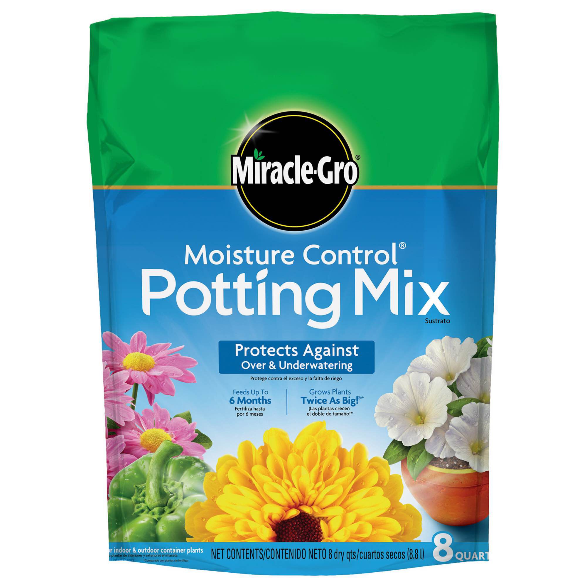 Miracle-Gro All Purpose 25-Quart All-purpose Potting Soil Mix in the Soil  department at Lowes.com