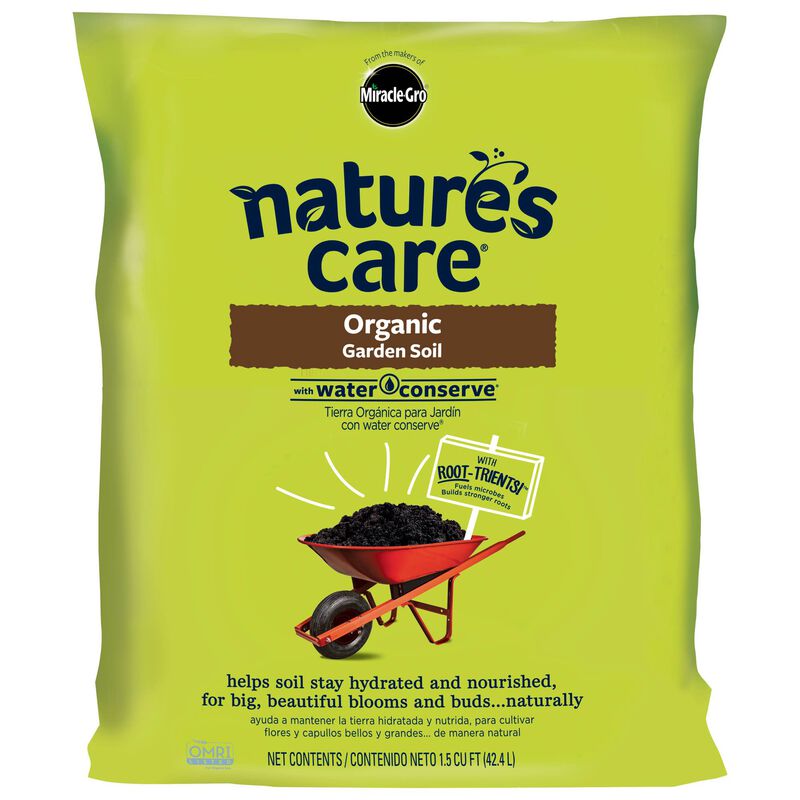 Miracle-Gro® Nature's Care Organic Garden Soil with Water Conserve image number null