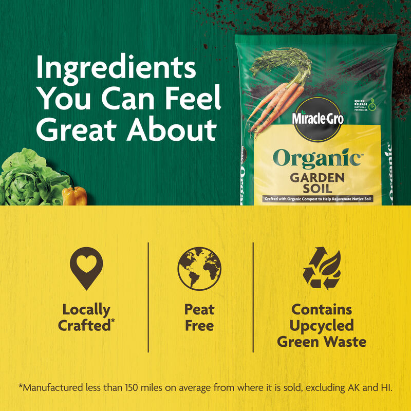 Miracle-Gro Organic™ Garden Soil image number null