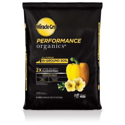 Miracle-Gro® Performance Organics All Purpose In-Ground Soil