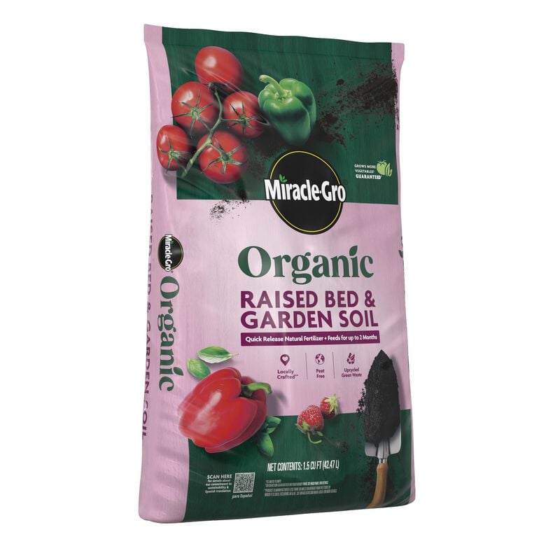 Miracle-Gro® Organic Raised Bed & Garden Soil image number null
