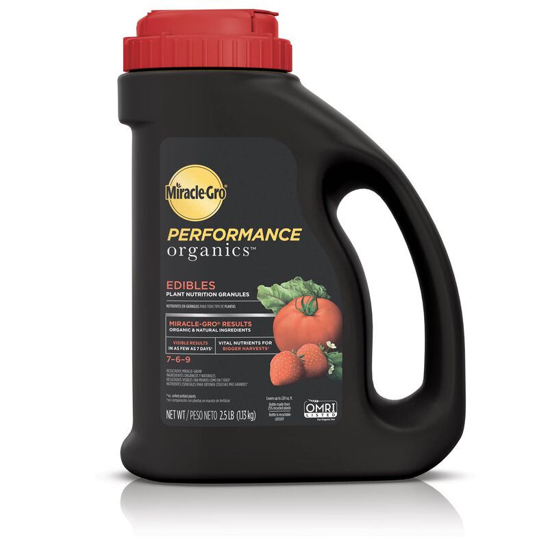 Miracle-Gro® Performance Organics Edibles Plant Nutrition Granules image number null