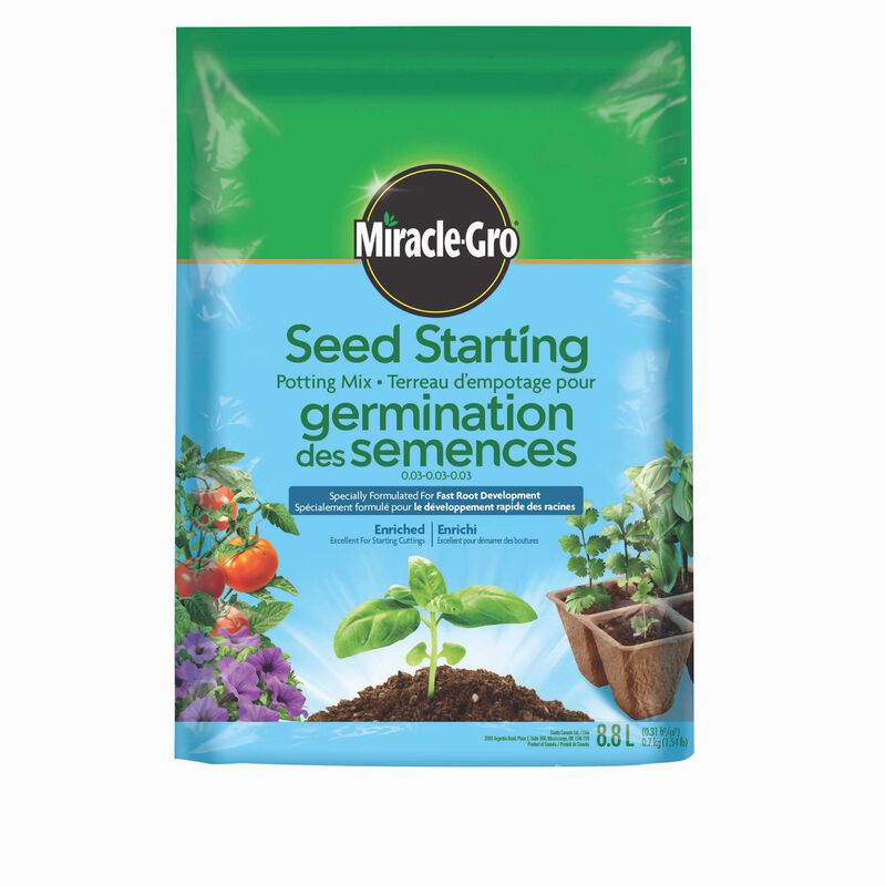 Terreau d'empotage pour germination des semences Miracle-Gro® image number null