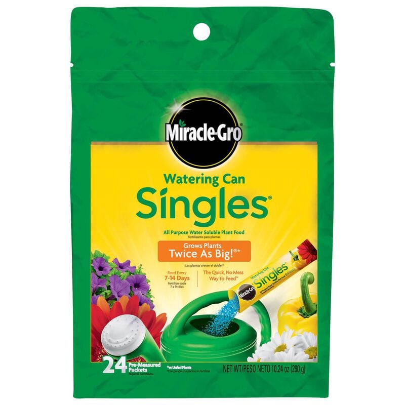 Miracle-Gro® Watering Can Singles All Purpose Water Soluble Plant Food image number null