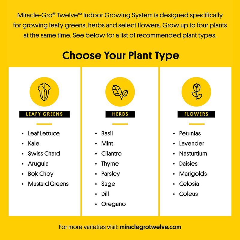 Miracle-Gro® Twelve Indoor Growing System image number null