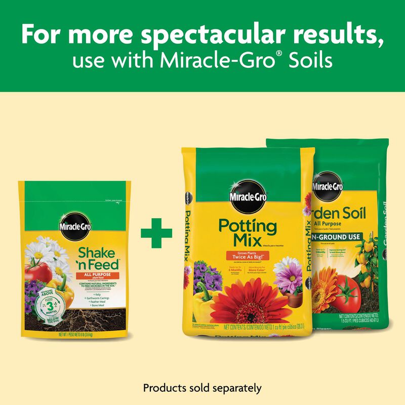 MiracleGro Shake 'N Feed All Purpose Plant Food Miracle Gro