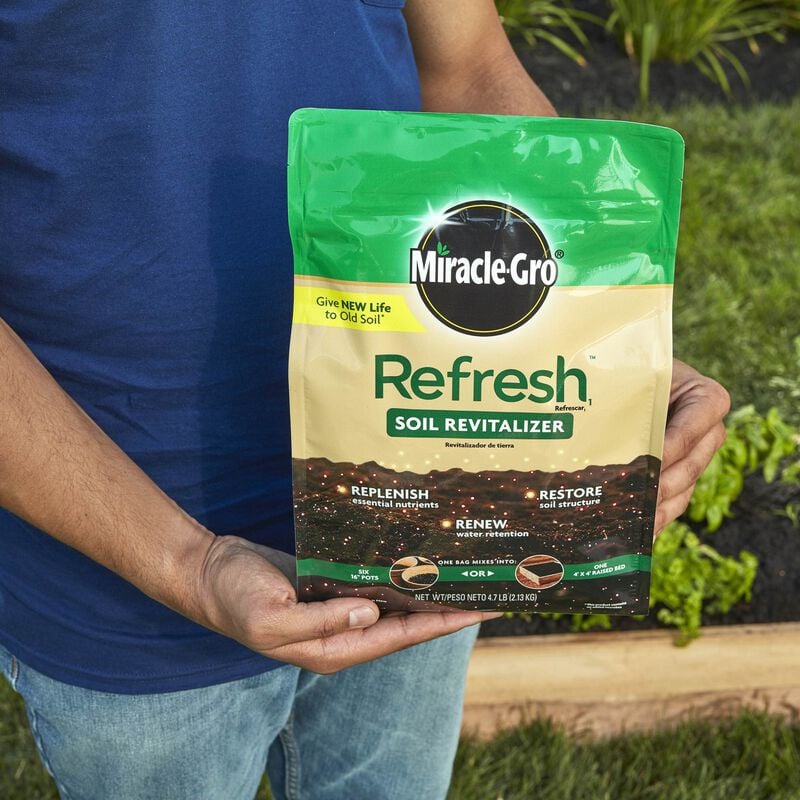 Miracle-Gro 4.7 lbs. Refresh 1 Soil Revitalizer Miracle-Gro 4.7 lbs. Refresh 1 Soil Revitalizer
