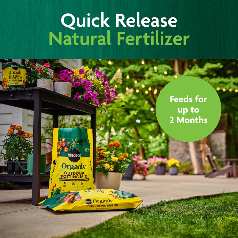 Miracle-Gro Organic™ Outdoor Potting Mix image number null