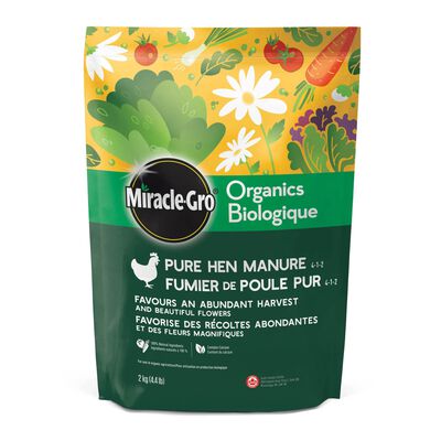 Miracle-Gro® Organics Pure Hen Manure Plant Food