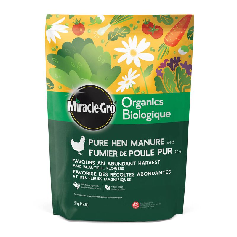 Miracle-Gro® Organics Pure Hen Manure Plant Food image number null
